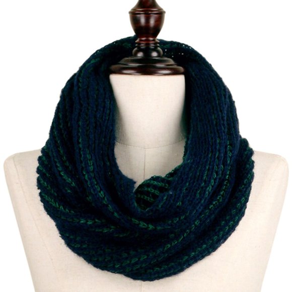 independent Accessories - Stripe pattern tube infinity scarf